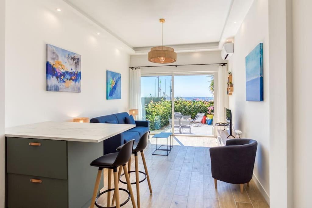 #43 Design Studio Terrace Ac Wifi Sea View 1Min Beach Nice Eksteriør billede