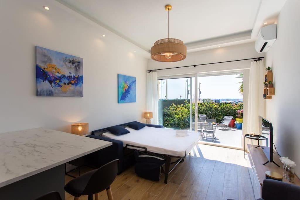 #43 Design Studio Terrace Ac Wifi Sea View 1Min Beach Nice Eksteriør billede