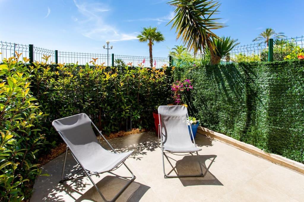 #43 Design Studio Terrace Ac Wifi Sea View 1Min Beach Nice Eksteriør billede